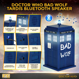 Doctor Who BAD WOLF TARDIS Portable Bluetooth® Speaker with LED’s and Sound Effects
