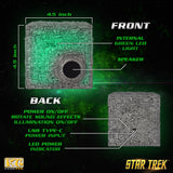 BUNDLE - Star Trek Borg Bluetooth Speaker, with TNG LCARS 10,000 mAh Powerbank
