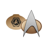 Star Trek The Next Generation Bluetooth Communicator Badge, TNG ComBadge, Delta