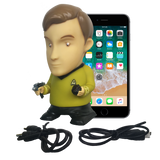 Star Trek: TOS - Captain Kirk Bluetooth® Figure Speaker with Sound Effects - Fametek Collectibles