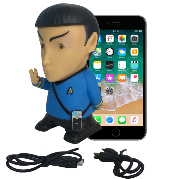 Star Trek: TOS - Mr. Spock Bluetooth® Figure Speaker with Sound Effects - Fametek Collectibles