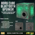 BUNDLE: STAR TREK™: THE NEXT GENERATION BLUETOOTH® COMBADGE & BORG CUBE BLUETOOTH® SPEAKER
