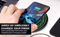 DUNE™ ATREIDES QI WIRELESS CHARGER WITH ILLUMINATED ATREIDES HOUSE CREST & BUILT-IN POWER BANK