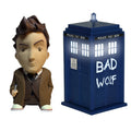 BUNDLE: DOCTOR WHO™ TENTH DOCTOR TALKING FIGURE & BAD WOLF TARDIS BLUETOOTH® SPEAKERS
