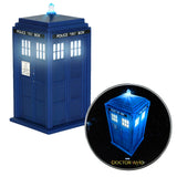 BUNDLE - Doctor Who Tardis Wireless Bluetooth Speaker with Doctor Who Tardis Qi Wireless Charger with Built in Powerbank