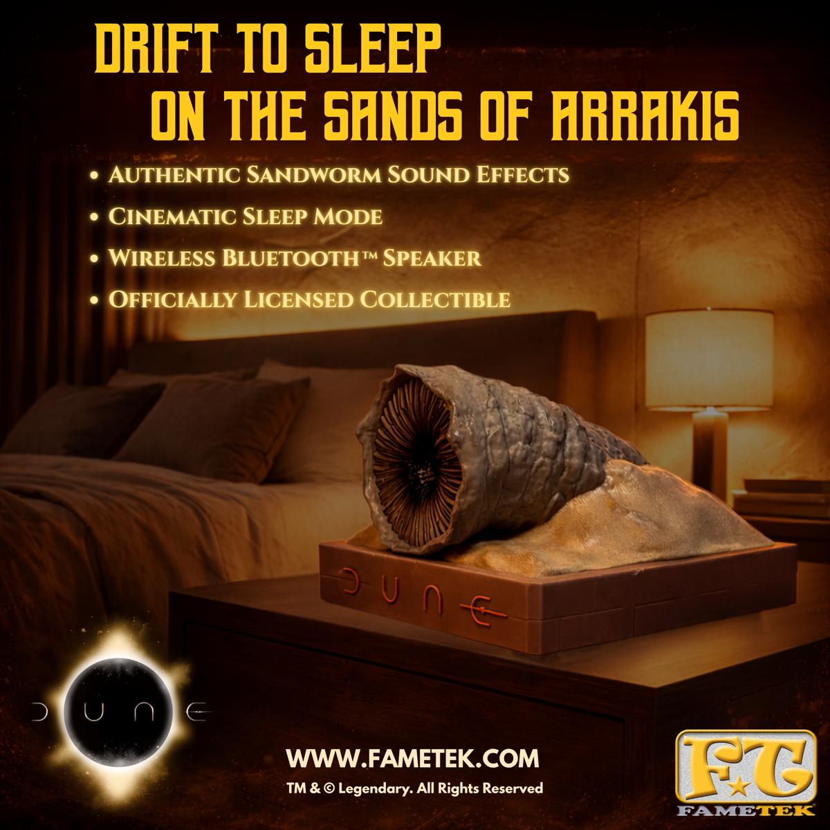 Dune™ Shai-Hulud Sandworm Bluetooth® Speaker