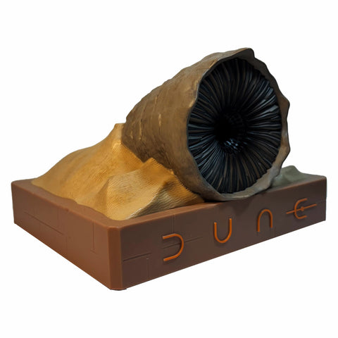 Dune Sandworm Wireless Speaker with Shai-Hulud and Thumper Sound Effects with Microphone and 60 Minute Sandworm Tunnle Sound Sleep Machine
