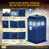 BUNDLE - Doctor Who Tardis Wireless Bluetooth Speaker with Doctor Who Tardis Qi Wireless Charger with Built in Powerbank