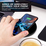 BUNDLE - Doctor Who Tardis Wireless Bluetooth Speaker with Doctor Who Tardis Qi Wireless Charger with Built in Powerbank