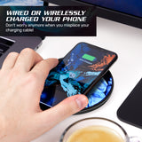 BUNDLE - Doctor Who Tardis Wireless Bluetooth Speaker and Doctor Who Weeping Angel Qi Wireless Charger with Built in Powerbank