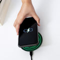 DUNE™ ATREIDES QI WIRELESS CHARGER WITH ILLUMINATED ATREIDES HOUSE CREST & BUILT-IN POWER BANK