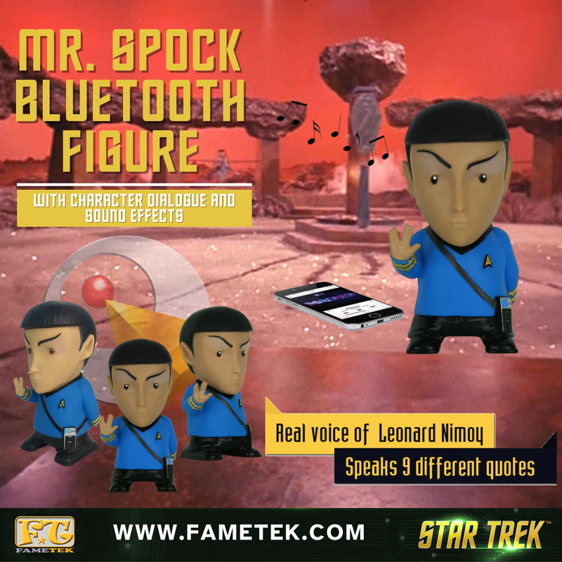 Star Trek™ Mr. Spock Talking Bluetooth Figure Speaker