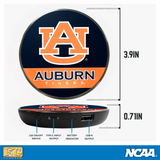 Auburn University Qi Wireless Charger With Illuminated Tigers Logo & Built-In Power bank