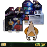 Star Trek The Next Generation Chirping Communicator Badge, TNG ComBadge (Non-Bluetooth)
