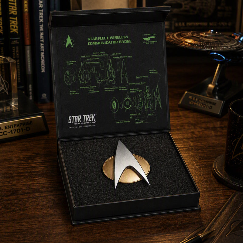 STAR TREK™: The Next Generation Bluetooth® Communicator Badge with Chirp Sound Effect
