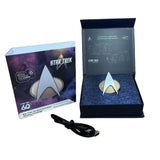 Star Trek The Next Generation Wireless Communicator Badge, 2026 Version TNG ComBadge Delta