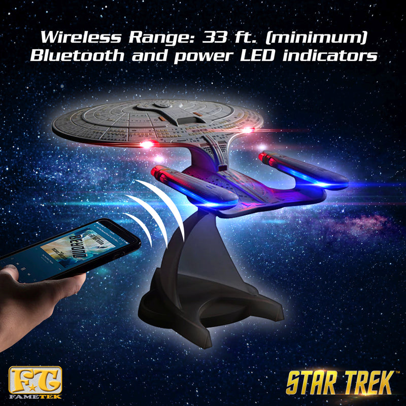 BUNDLE Star Trek™ Enterprise 1701-D & Borg Cube Bluetooth® Speaker Collection