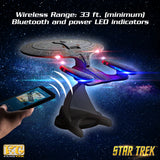 BUNDLE - Star Trek U.S.S. Enterprise 1701-D – Enterprise Replica Bluetooth Speaker and Power Bank with TNG LCARS Design