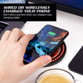 Star Trek Academy Qi Wireless Charger With Illuminated Command Logo & Built-In Power bank