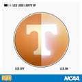 University of Tennessee Qi Wireless Charger With Illuminated Volunteers Logo & Built-In Power bank