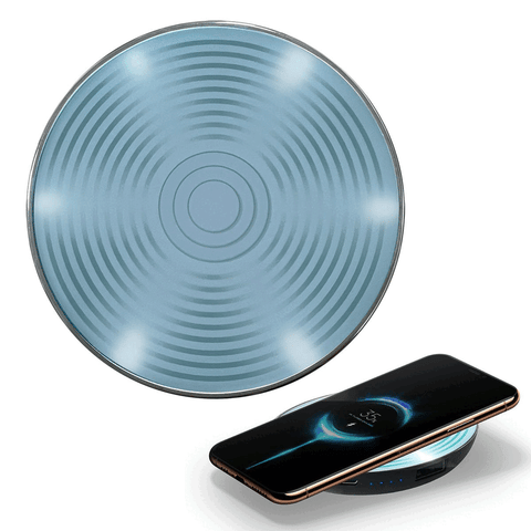 Star Trek Qi Wireless Charger With Illuminated Transporter Pad & Built-In Power bank