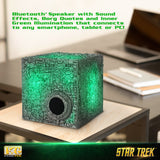 Star Trek™ BORG CUBE Bluetooth® Speaker With Green Illumination, Sound Effects & Borg Quotes